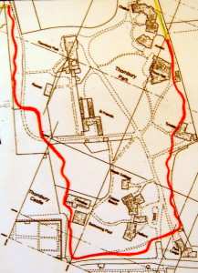 Map of Sheiling School- Nature Trail Boundary